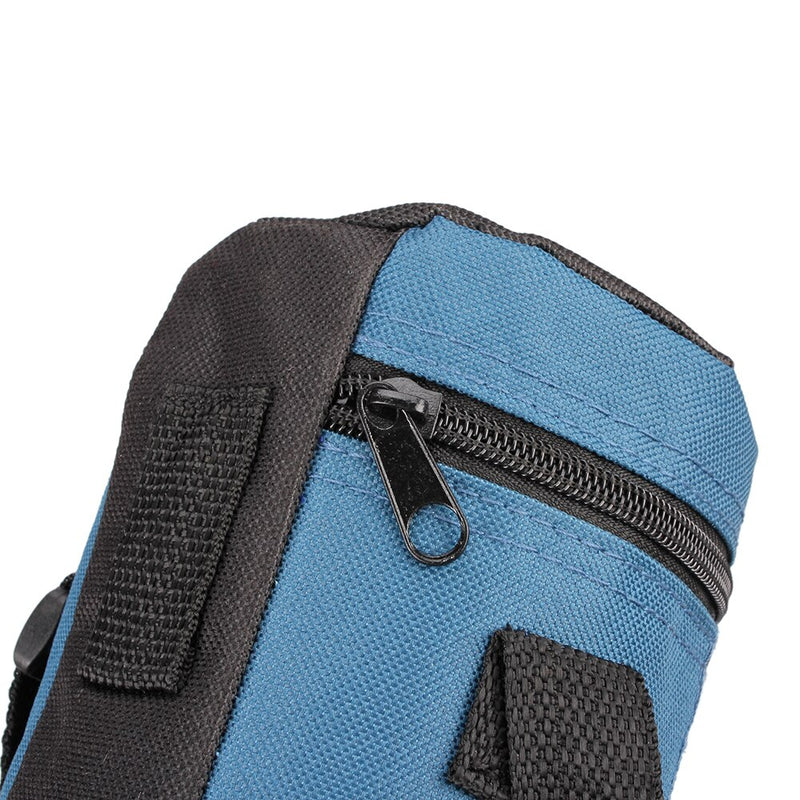 SANNE 600D Polyester Oxford Cooler Bag Round Insulated Thermal Bag Ice Water Bottle Ice Pack Can Be Portable Lunch Bag