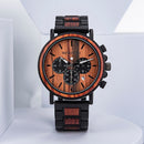 BOBO BIRD Wooden Men Watches Relogio Masculino Top Brand Luxury Stylish Chronograph Military Watch Great Gift for Man OEM