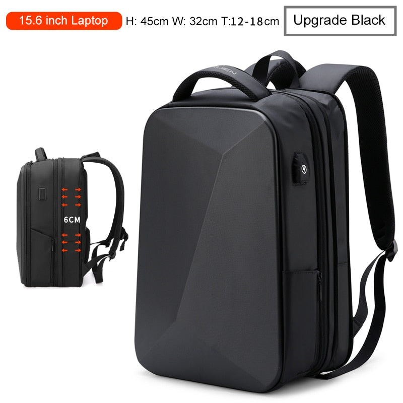 Marca Fenruien, mochila para ordenador portátil, mochilas escolares impermeables antirrobo, carga USB, bolsa de viaje de negocios para hombres, mochila, nuevo diseño