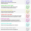 Led Facial  Mask For Face Fashion Photon Therapy Face Mask Machine Light Therapy Acne Mask Neck Beauty Led Mask For Face Women