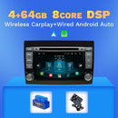 Wireless Carplay Android 11 2 Din Car DVD Player For Fiat/Bravo 2007 2008 2009 2010 2011 2012 GPS Navigation Auto Radio DSP IPS