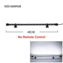 Luz de acuario RGB, lámpara de buceo con control remoto de 18-57cm, lámpara colorida de 90-260v para plantas, pecera, uso anfibio esencial