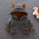 Baby Coats And Jackets 2022 Winter Children's Jacket Boy Baby Children's Clothing Children's Casual Teddy Thick Coat