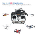 LIKEWEN 0904A/0908A 6-8CH 16 in 1 RC Flight Simulator W/CD Support G7 Phoenix 5 XTR for FPV Racing Drone Helicopter Quadcopter