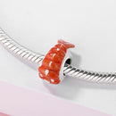 2021 Japanischer Stil Kultur Warme Wünsche Charms Metallperlen für Frauen 925 Sterling Silber Charm Schmuck für Armband Armreif Geschenk