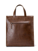 Men&#39;s Casual Handbag Mad Horse pu Leather Shoulder Messenger Bag British Fashion Men&#39;s Bag Large Capacity Messenger Bag