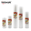 TINTON LIFE Food vacuum sealer Storage saver bags Vacuum Plastic rolls 5 size Bags For Kitchen Vacuum Sealer to keep food fresh