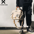 11 BYBB'S DARK Vintage Hip Hop bolso de hombro Streetwear lona Multi bolsillos escuela mensajero pecho bandolera hombres mujeres