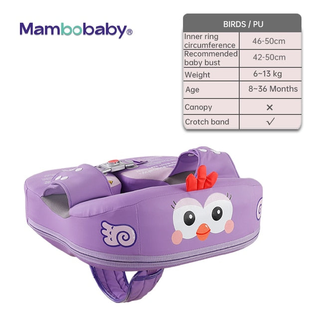 Mambobaby Baby Float Waist Swimming Rings Kids Non-inflatable Buoy Infant Swim Ring Swim Trainer Beach Pool Accessories Toys