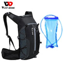 WEST BIKING Bike Bags Portable Waterproof Backpack 10L Cycling Water Bag Outdoor Sport Climbing Hiking Pouch Hydration Backpack