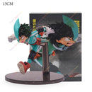 16-24cm Anime Cartoon Figure My Hero Academia Izuku Midoriya Shouto Todorok Bakugou Cross my body PVC Action Amazing Hero Toys