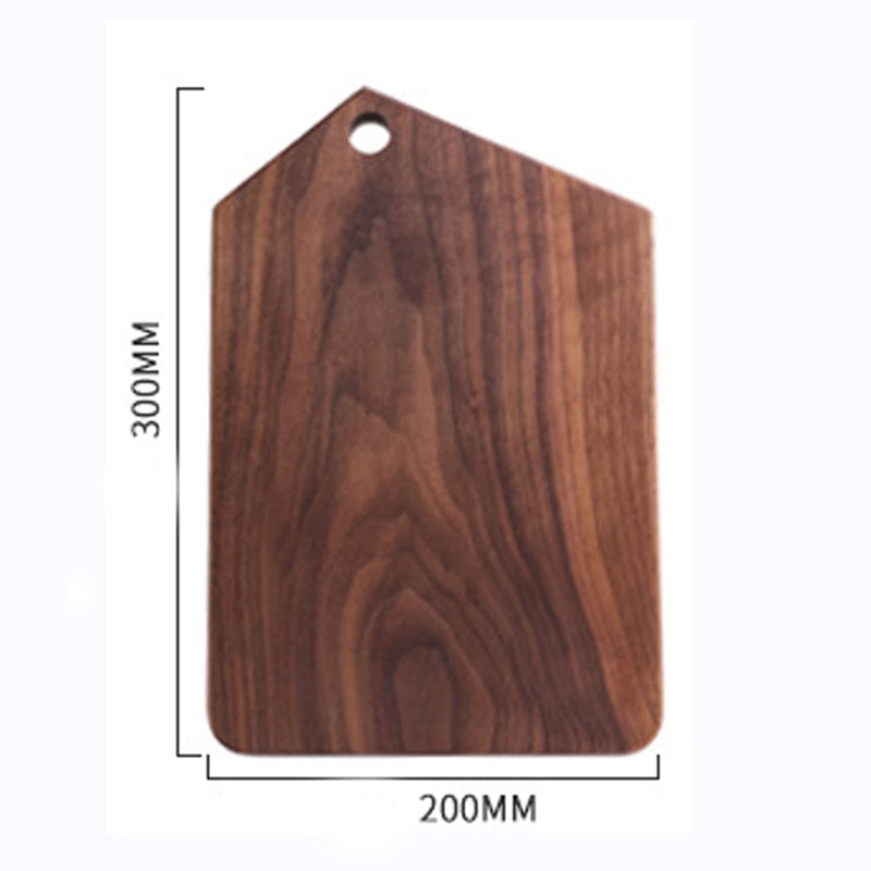 Black Walnut Wood Kitchen  Cutting Board Solid Wood Rootstock Lacquerless Fruit Chopping board Kitchen wooden cutting board