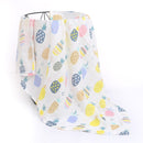 120cm*110cm 2 Layer Muslin Blanket Gauze Bamboo Baby Swaddle Blankets Newborn Baby Muslin Battaniye