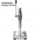 ZONESUN Manual Crimping Machine Perfume Crimper Capper Metal Collar Cap Press Capping Machine Spray Crimper Seals
