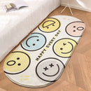 Modern Geometry Soft Long Carpet For Bedroom Bedside Non slip Tatami Floor Mat Cashmere Home Living Room Area Rugs Carpets