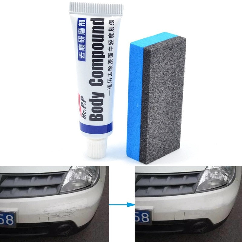 Car Wax Styling Car Body Grinding Compound MC308 Paste Set Scratch Paint Care Car Paste Polish Cleaning Shampoo Auto Polishing
