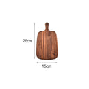 Chopping Boards Solid Wood Cutting Board Black Walnut Pizza Board Whole Wood Steak Bread Board Cutting Vegetables Fruit