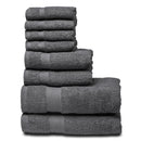 SEMAXE Luxury Bath Towel Set,2 Large Bath Towels,2 Hand Towels,4 Washcloths. Cotton Highly Absorbent Bathroom Towels (Pack of 8)