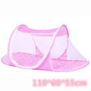 Baby Bedding Crib Netting Folding Baby Mosquito Nets Bed Mattress Pillow Three-piece Suit For 0-3 Years Old Children