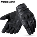Touchscreen Leather Tactical Glove Army Cycling Military Combat Airsoft Shooting Paintball Hunting Sport Full Finger Gloves Men