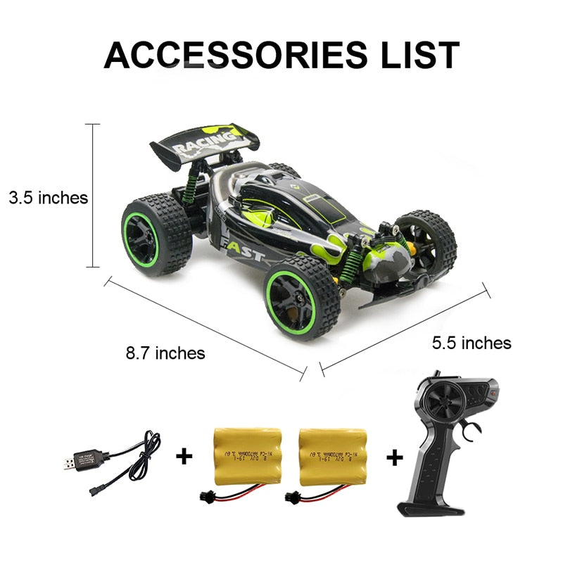 Sinovan RC Car 20km/h High Speed Car Radio Controled Machine 1:18 Remote Control Car Toys For Children Kids Gifts RC Drift