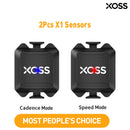 XOSS X1 Speed Cadence Sensor Cycling Computer Speedometer ANT+ Bluetooth Road Bike MTB Compatible For GARMIN iGPSPORT Bryton