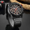 CURREN, relojes de cuarzo con fecha a la moda para hombre, reloj de lujo para hombre, cronógrafo, reloj de pulsera deportivo para hombre, reloj Hodinky Masculino
