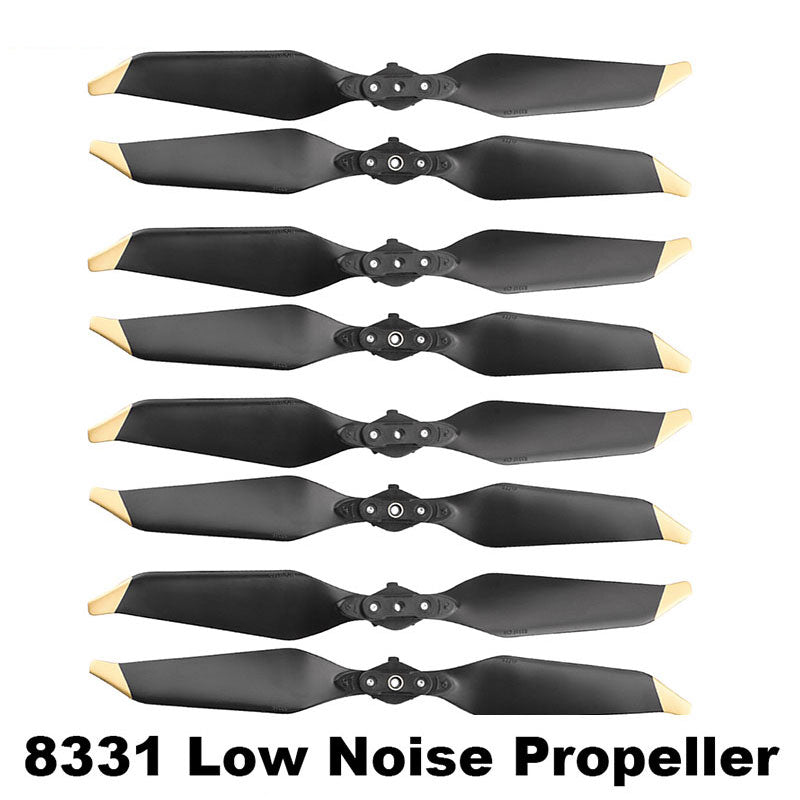 Hélice de repuesto de 8 piezas de bajo ruido 8331 para DJI MAVIC PRO Platinum, piezas de repuesto de drones, accesorios, accesorio de hoja plegable, ala