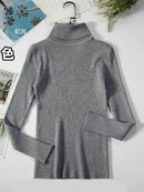 2022 Basic Turtleneck Women Sweaters Autumn Winter Thick Warm Pullover Slim Tops Ribbed Knitted Sweater Jumper Soft Pull Female