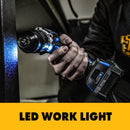 DEKO GCD20DU3 20V Max Household DIY Woodworking Lithium-Ion Battery Cordless Drill Driver Power Tools Electric Drill Power Drill