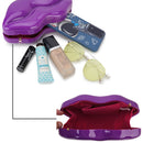 Sexy Red Lips Design Women Party Clutch  Evening Bag  Dazzling Female Chain Bag Crossbody Bag Purses and Handbags Pouch Fashion