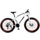 Love Freedom 7/21/24/27 Speed Mountain Bike 26 * 4.0 Fat Tire Bikes Shock Absorbers Bicycle Free Delivery Snow Bike