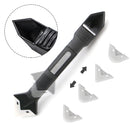 5PCS 3 In1 Glass Glue Angle Scraper Caulking Silicone Tool Shovel Binder Rubber Shovel Gereedschap Remover Angle Seam Spatula