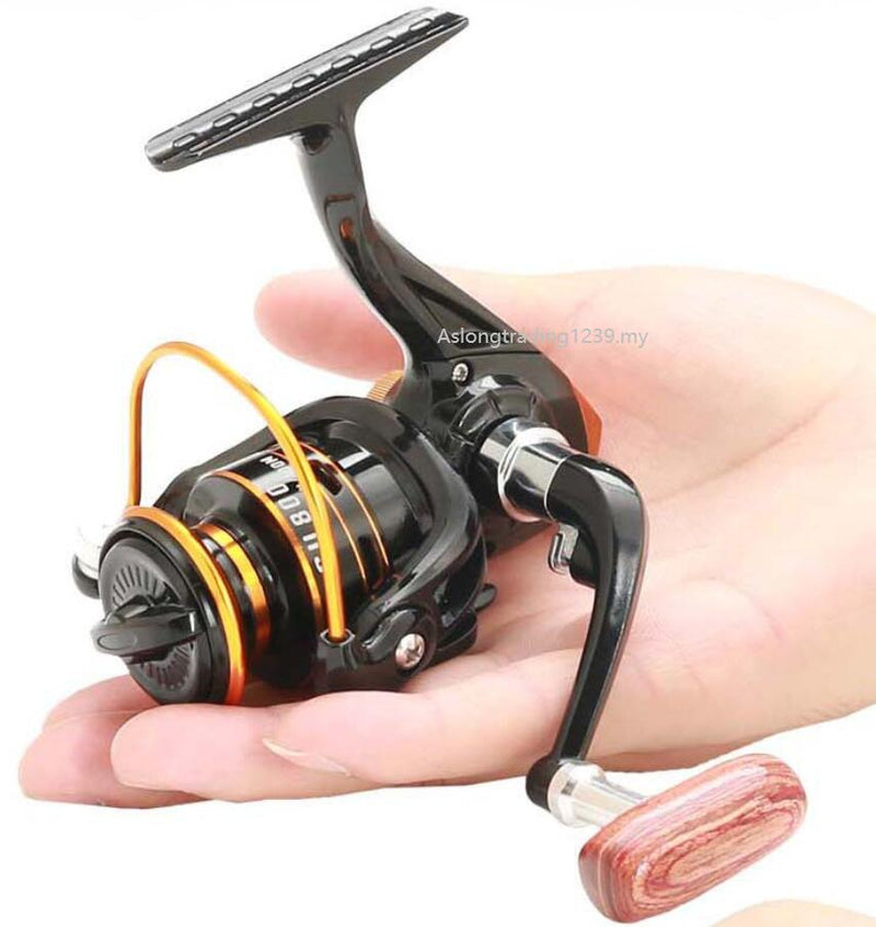 GT500 5,2: 1 Mini-Spinnrolle Outdoor Eisfischen Sea Rock Raft Angelrute Gear Metallspule Tackle Karpfen Crucian Bass Reels