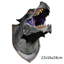 Dragon Legends Prop 3D-Wand-Dinosaurier-Rauchlicht, Wandkunst, Skulptur, Form, Statue, Heimdekoration, Raum, Halloween-Dekoration