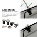 MT 07 FZ 07 Motorcycle Windshield Wind For Yamaha MT07 FZ07 2014-2020 Smoke PVC Moto Wind Deflector Airflow Windscreen Deflector