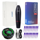 Máquina de tatuaje profesional, máquina de tatuaje de mástil K2, juego de máquina de tatuaje rotativa de maquillaje para agujas de cartucho, suministros de tatuaje