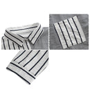 Shintimes, camisa de manga larga con bolsillos informales a rayas, blusa de algodón para mujer, ropa para mujer, Tops con botones 2022 para mujer, Chemisier Femme