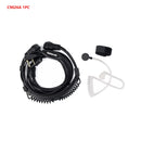 Retevis Throat Mic Walkie-Talkie Headset Transceiver Covert Tube Finger PTT Earpiece For Kenwood Baofeng UV 5R UV 82 RT622 RB618