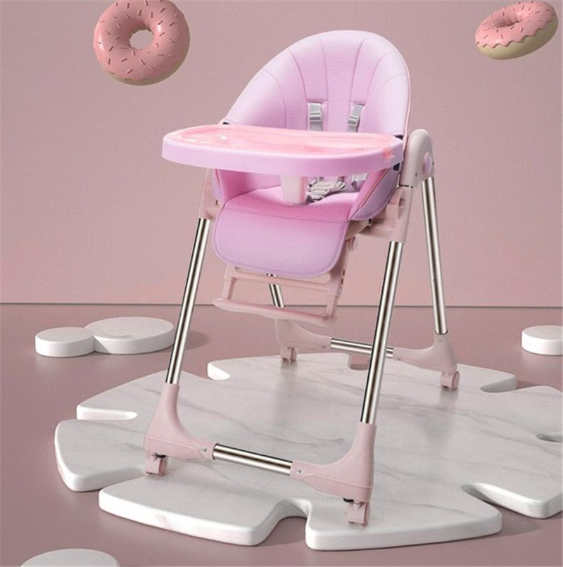 Baby dining chair foldable multifunctional infant seat seat dining table kids table baby high chair