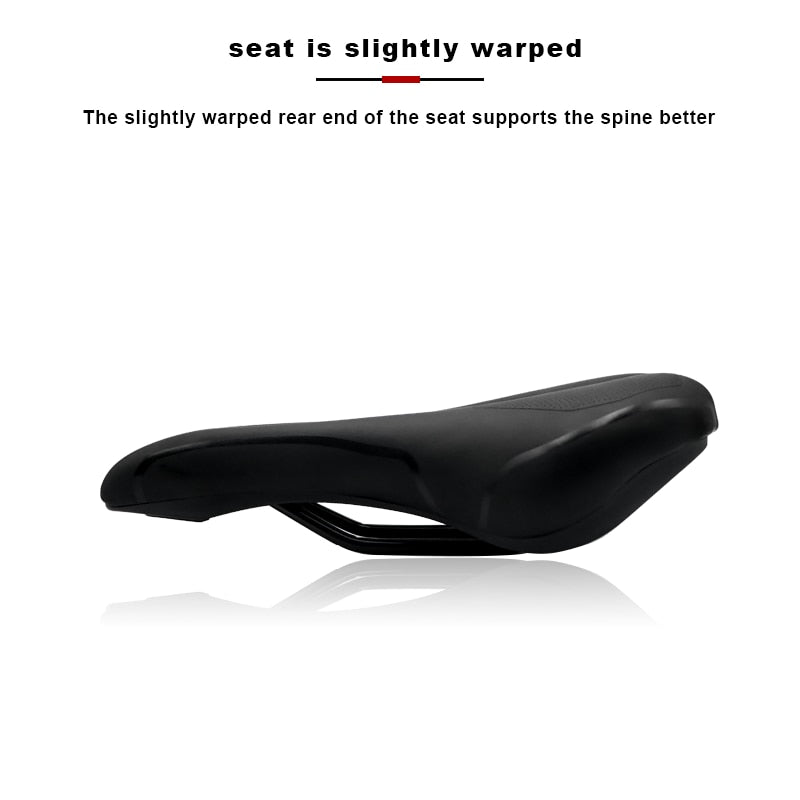 Cycling Saddle Hollow Middle Hole Breathable Waterproof Comfortable Seat Outdoor Sports Road Mountain Bike Cushion For Men