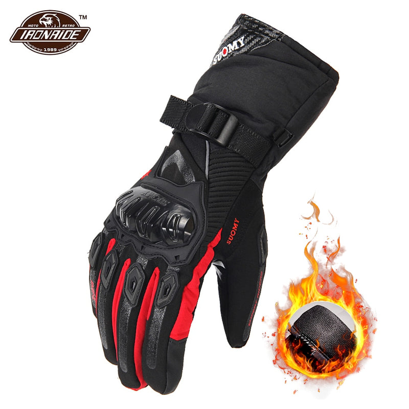 Winter Motorcycle Gloves Waterproof Moto Motocross Gloves Windproof Moto Gloves Touch Screen Motorbike Riding Guantes