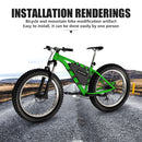 Batería LG Tesla EBike 21700 18650 paquete de batería triangular 36V 48V 52V 20Ah 24Ah 28.8Ah para Motor de 750W 500W 1000W 2000W