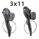 microNEW Road Bike Shifter 7/8/9/10/11 Speed Dual Control Lever Road Cycling Brake Lever For 22.2-23.8mm Handlebar