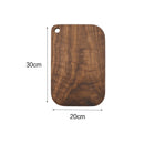 Chopping Boards Solid Wood Cutting Board Black Walnut Pizza Board Whole Wood Steak Bread Board Cutting Vegetables Fruit