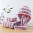 Juego de 3 uds de toallas de algodón GIANTEX, Toalla de baño superabsorbente para baño, toallas faciales para adultos, servilleta de baño, toallas recznik