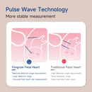 Yongrow Fetal Doppler Baby Monitor LCD Display Portable Baby Heart Rate Monitor With Earphone YK-90C For Pregnant Women