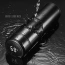 Termo LED inteligente creativo de 480ml con pantalla de temperatura, frascos de vacío, botella de agua de acero inoxidable, taza termo con logotipo personalizado