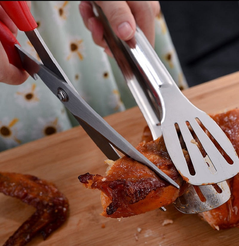 Küchenschere Messer Grill Picknick Multifunktionswerkzeug Zubehör Edelstahl Für Gemüse Frühlingszwiebeln Fleisch