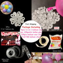 1Set 7/19 Tube Balloon Holder Balloons Stand Column Confetti Balloon Kids Birthday Party Baby Shower Wedding Decoration Supplies